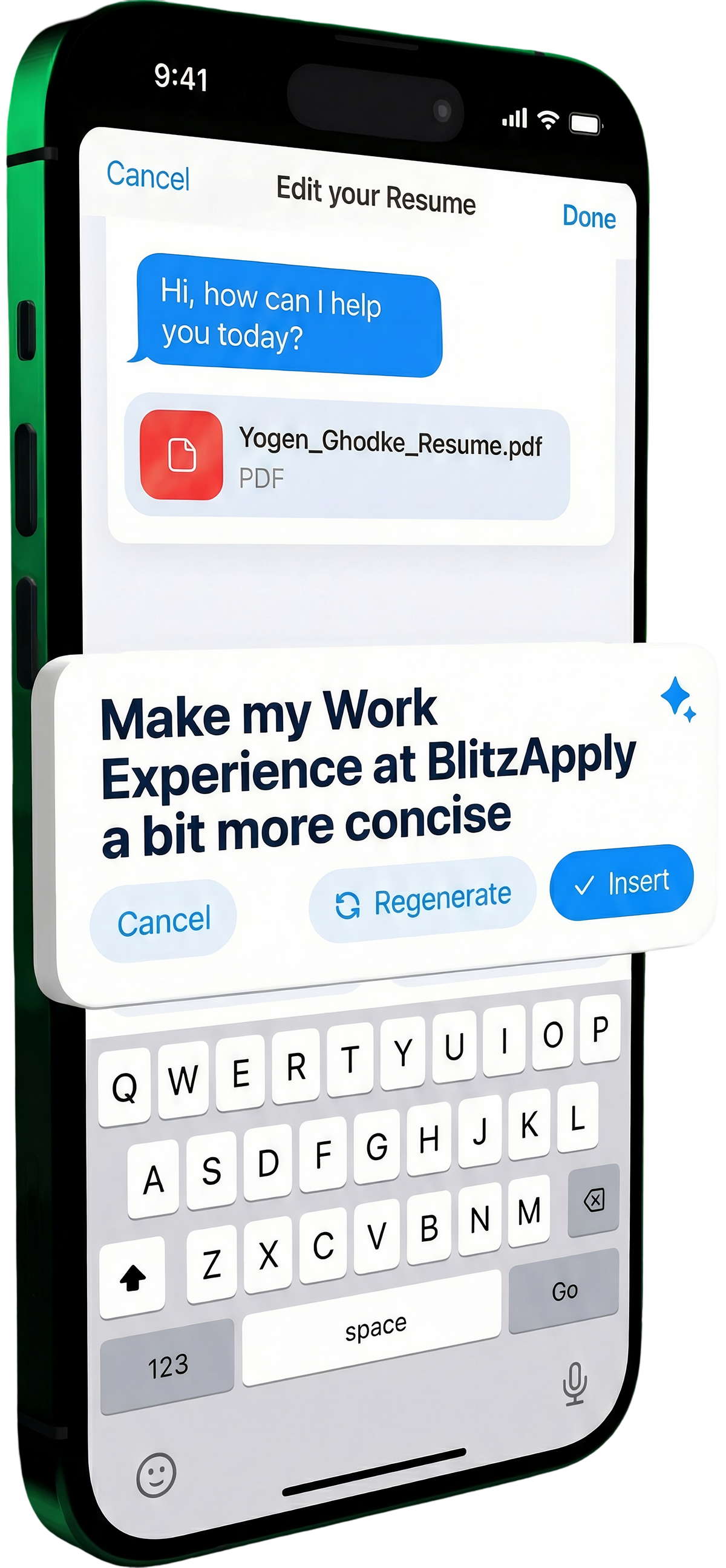 BlitzApply Mobile App